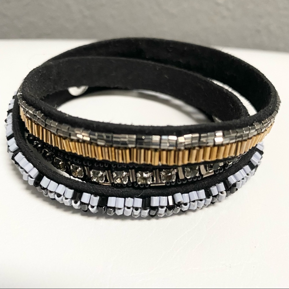STELLA & DOT Emma Triple Wrap Bracelet